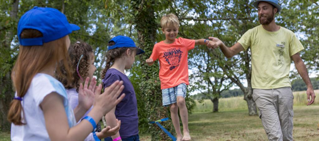 Activités enfants en plein air domaine de dugny